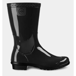 UGG Kids RAANA Rain Boots Black SZ Youth 5
